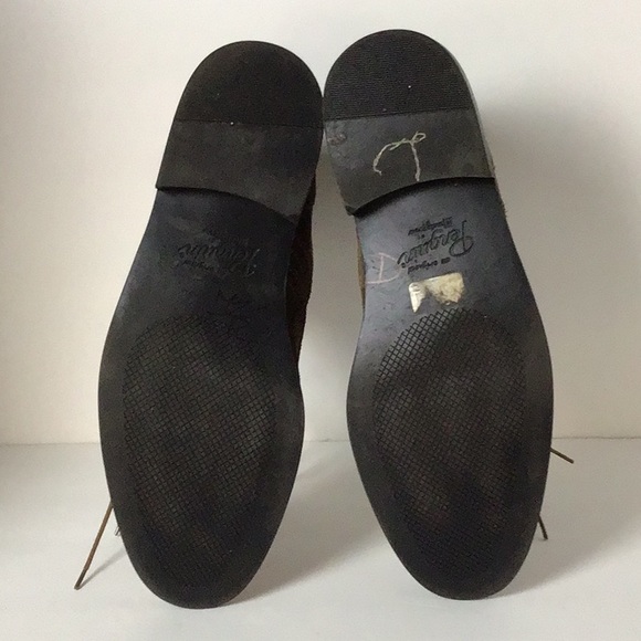 Penguin Brown Wingtip Brogue Suede Men’s Chukka Boots Size 11  Original Penguin - Picture 4 of 5